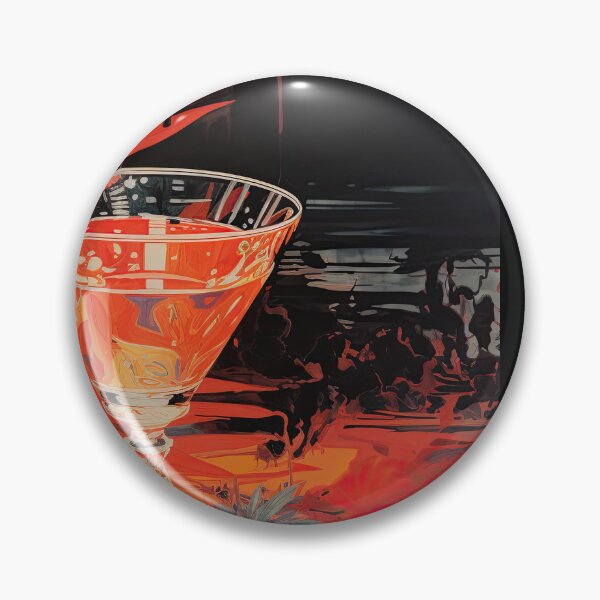 Item preview, Modern Realistic Japanese Painting with Vibrant Orange Tones and Delicate Glass designed and sold by regnumsaturni.