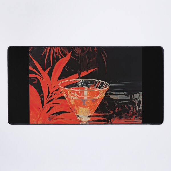 Item preview, Modern Realistic Japanese Painting with Vibrant Orange Tones and Delicate Glass designed and sold by regnumsaturni.