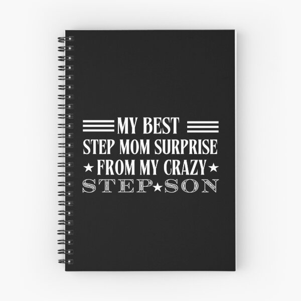 Item preview, My Best Step Mom Surprise From My Crazy Step Son Retro Vintage Typographic Funny Step Mothers Design  designed and sold by Raise2Shine.