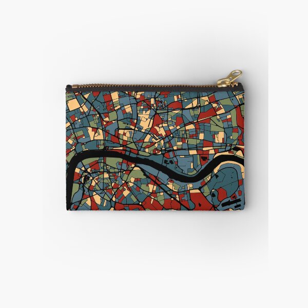 Item preview, Stylized London England City Map Poster in Earth Tones designed and sold by Stadify.