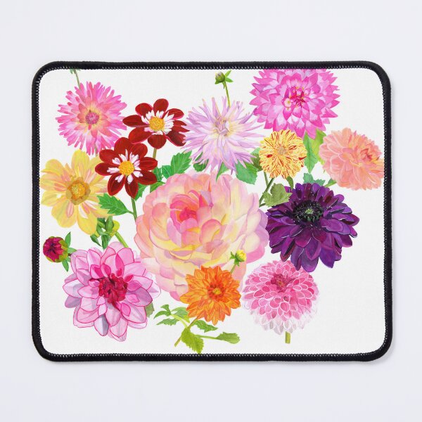 Item preview, Dahlia Bouquet designed and sold by SMHPaperDesigns.