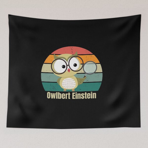 Item preview, Owlbert Einstein Retro Irritable Owl Syndrome designed and sold by Aladdin96.
