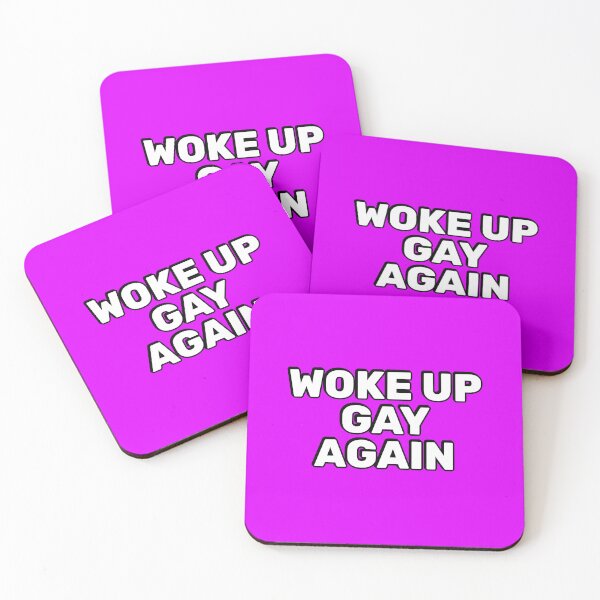 Item preview, Woke up gay again - LGBTQ Pride designed and sold by Inspirationmotivation.
