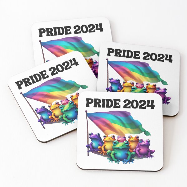 Item preview, Pride 2024 FROGS designed and sold by flirtyandsturdy.