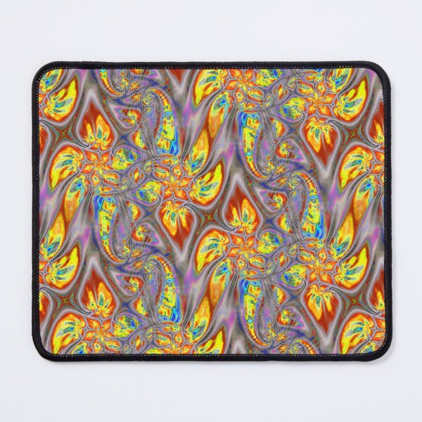 Item preview, Abstract Smudged Melting Fractal Flowers 5 designed and sold by SXW Designs.