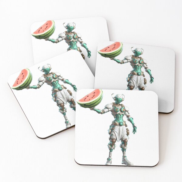 Item preview, Mister watermelon humanoid fruit  designed and sold by luiddesigns.