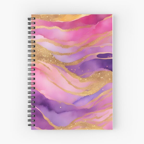 Item preview, Purple and Pink Waves Finding Their Way designed and sold by CalmnessbyChoice.