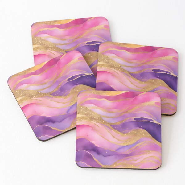 Item preview, Purple and Pink Waves Finding Their Way designed and sold by CalmnessbyChoice.