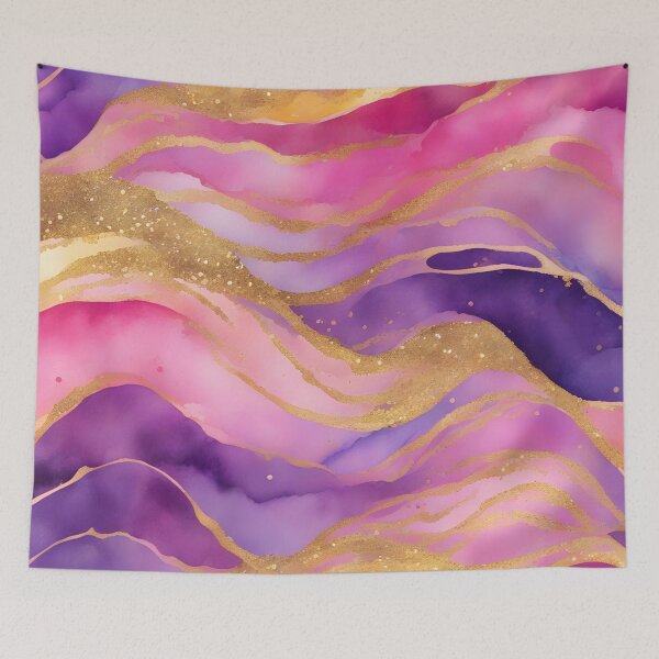 Item preview, Purple and Pink Waves Finding Their Way designed and sold by CalmnessbyChoice.