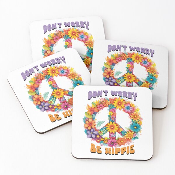 Item preview, Don´t worry, be hippie designed and sold by SoulArtDesign.