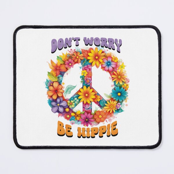 Item preview, Don´t worry, be hippie designed and sold by SoulArtDesign.