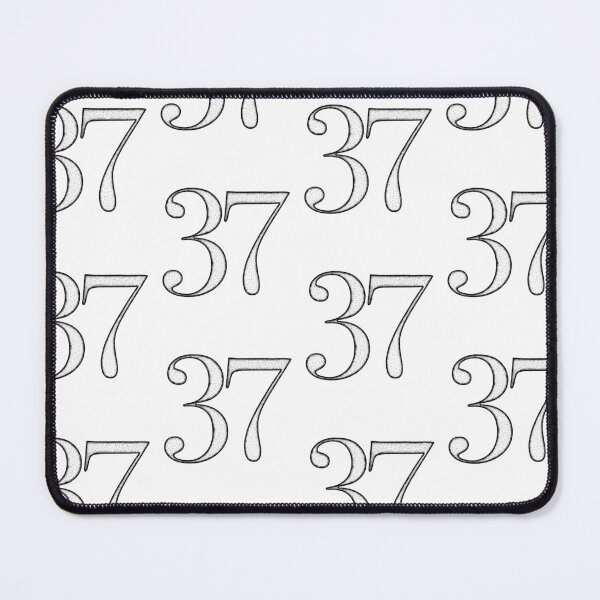 Item preview, Dotart/Dotwork illustration of Number 37 designed and sold by MagnetitaBySil.