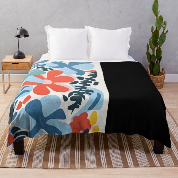 Item preview, Painting Matisse Paper Cutout Inspired Floral Abstraction designed and sold by regnumsaturni.
