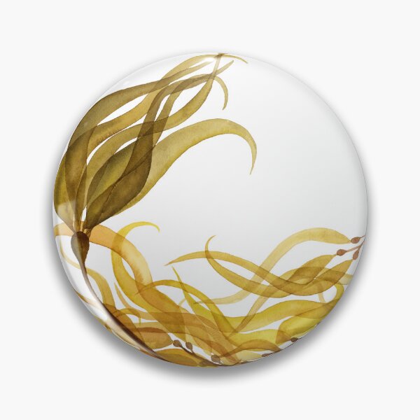Artikelvorschau, Aquarell Kelp Kreis Trio entworfen und verkauft von SMHPaperDesigns.