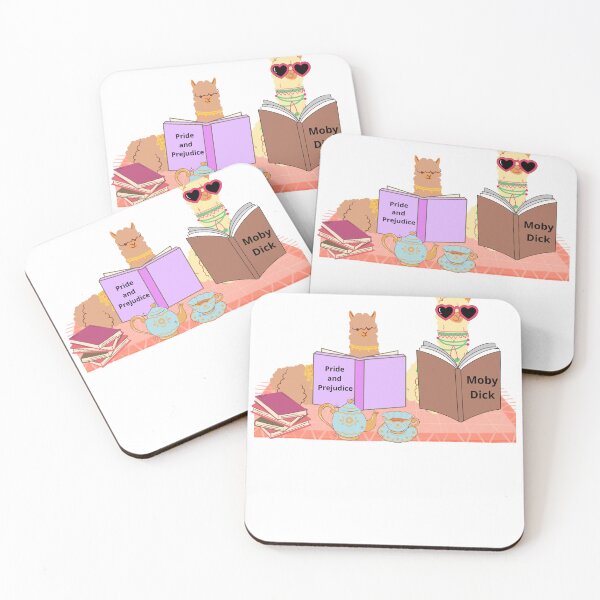 Item preview, Llamas and Literature: Cozy Classics designed and sold by LiteraryPaws.