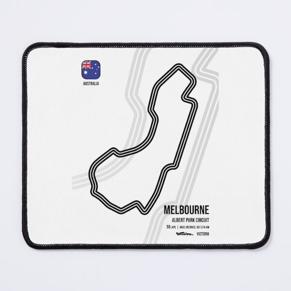 Item preview, Australian Race Track  designed and sold by Mariel  Toigo.