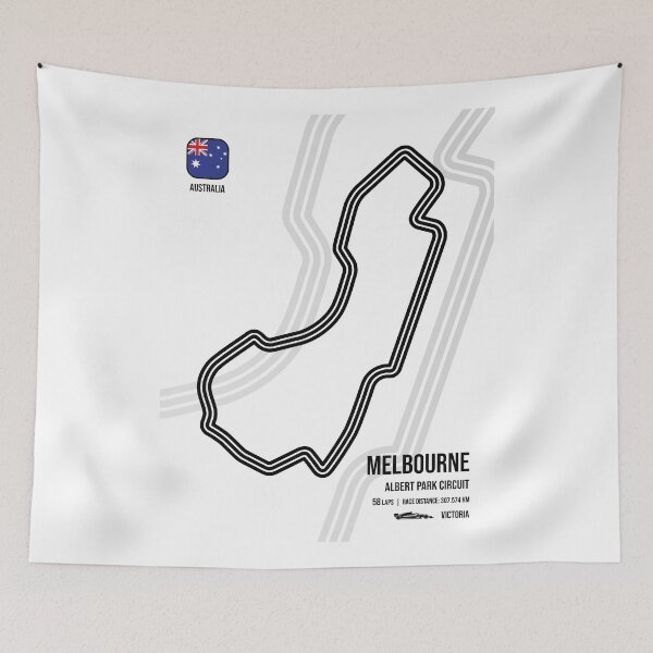 Item preview, Australian Race Track  designed and sold by Mariel  Toigo.
