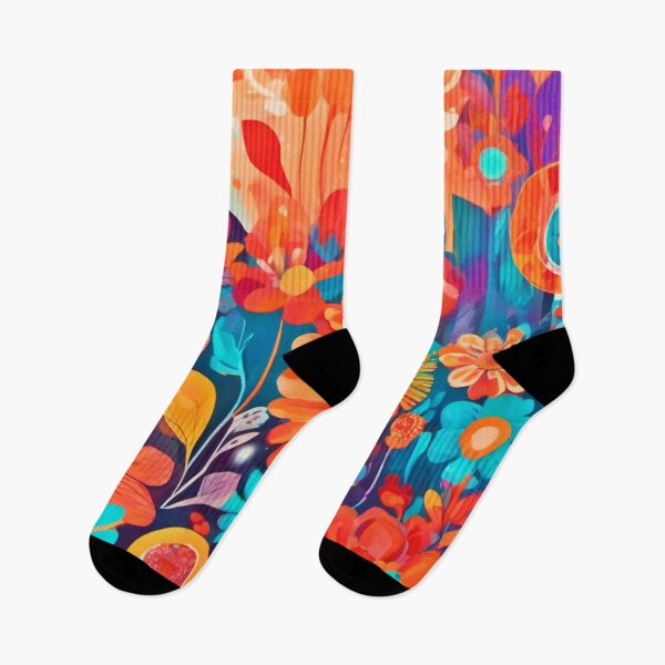 Item preview,  Warm Tone Floral Vibrance designed and sold by Health And Fitness Posts e-Store.