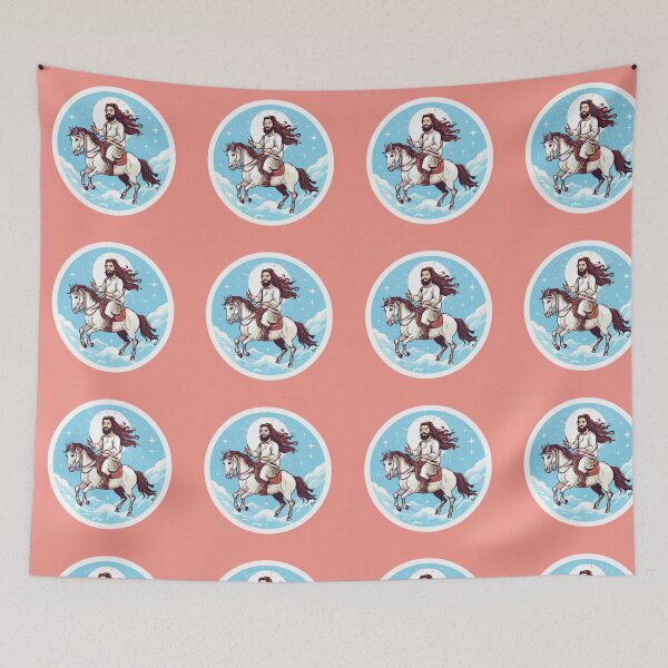 Item preview, Jesus and his heavenly horse designed and sold by ideas favoritas.