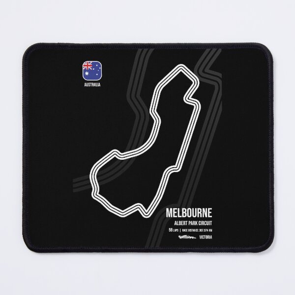 Item preview, Australian Race Track (B&W) designed and sold by Mariel Toigo.