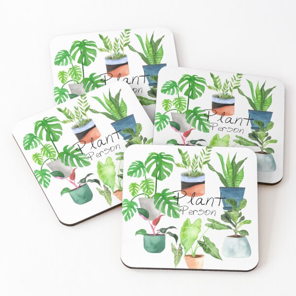 Item preview, Plant Person Collection of Houseplants designed and sold by SMHPaperDesigns.