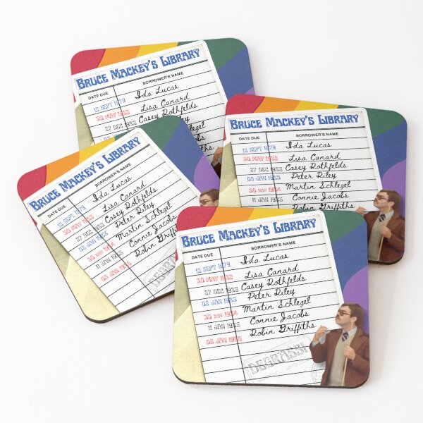Item preview, Bruce's Library Borrower's designed and sold by lucey05.