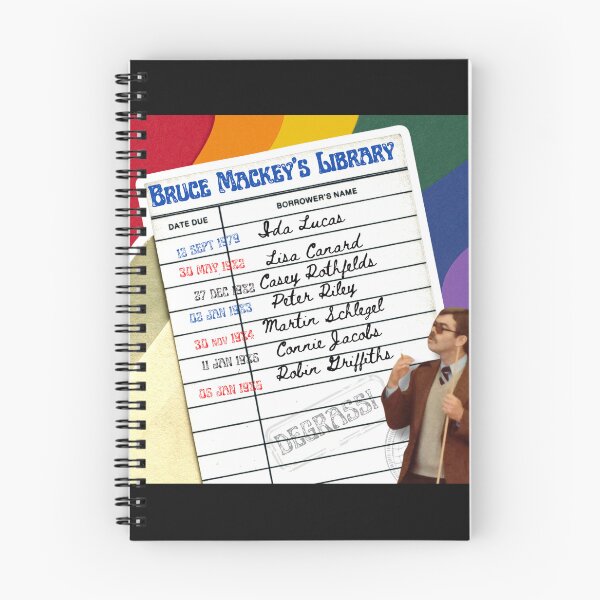Item preview, Bruce's Library Borrower's designed and sold by lucey05.
