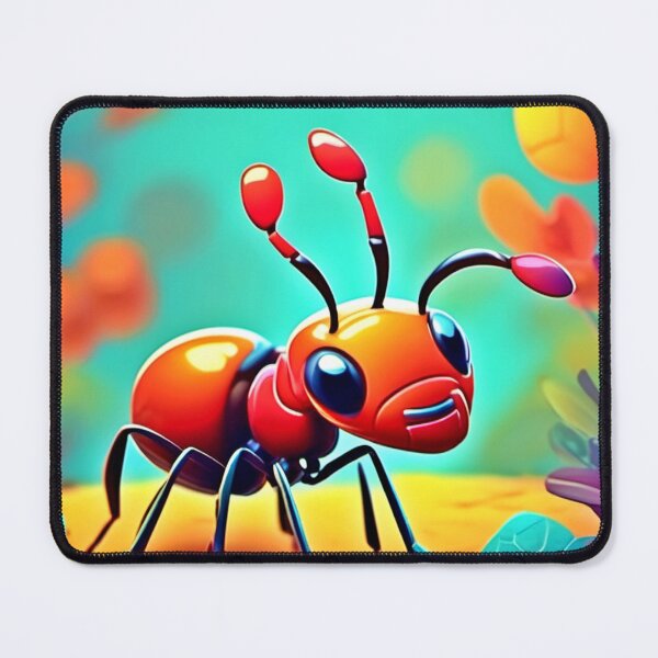 Item preview, Colorful Cartoon Ant Art designed and sold by Health And Fitness Posts e-Store.