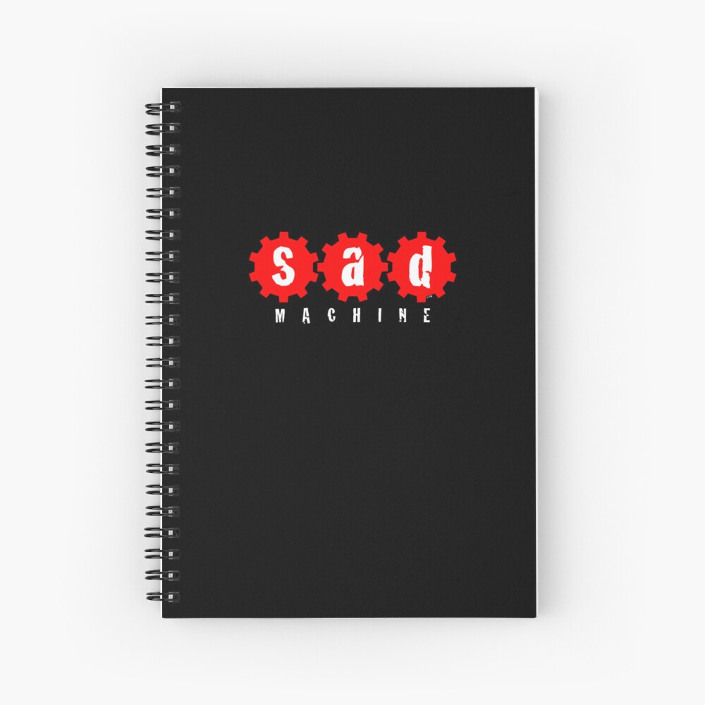 Item preview, Spiral Notebook designed and sold by sadmachine.