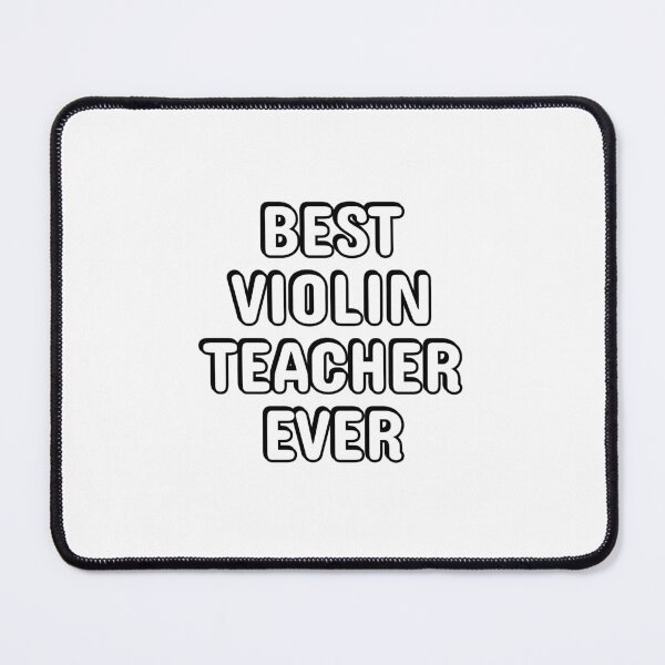 Item preview, Best violin teacher ever - elementary music designed and sold by Inspirationmotivation.