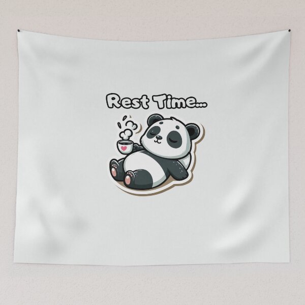 Item preview, Lazy Funny Panda Rest Time designed and sold by KTGim.