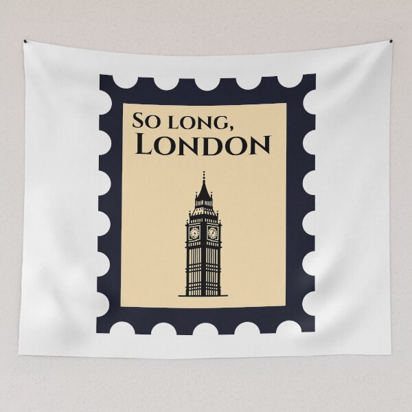 Item preview, so long london stamp designed and sold by hatgan.