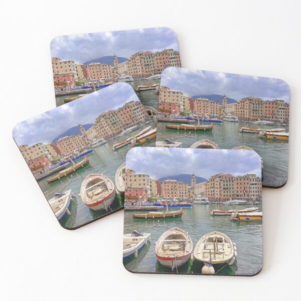 Item preview, The harbour at Camogli on the Ligurian Riviera in Italy designed and sold by TonyCrehan.