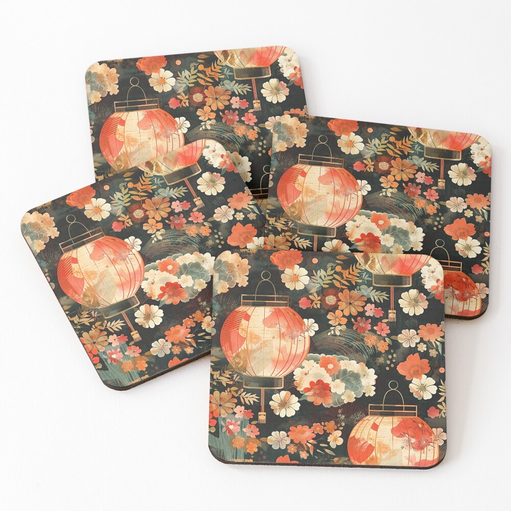 Item preview, Coasters (Set of 4) designed and sold by LittleNippon.