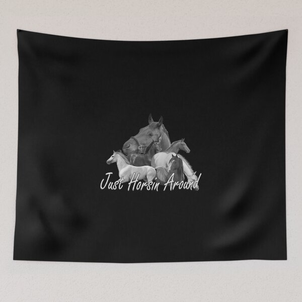 Item preview, Just Horsing Around designed and sold by InfiniTeesUSA.