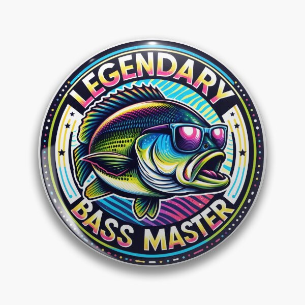 Item preview, Legendary Bass Master | Funny Fishing designed and sold by coca-art.