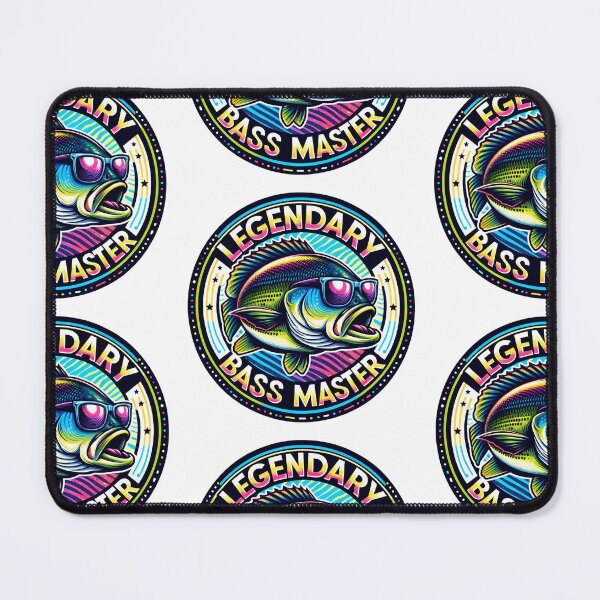 Item preview, Legendary Bass Master | Funny Fishing designed and sold by coca-art.