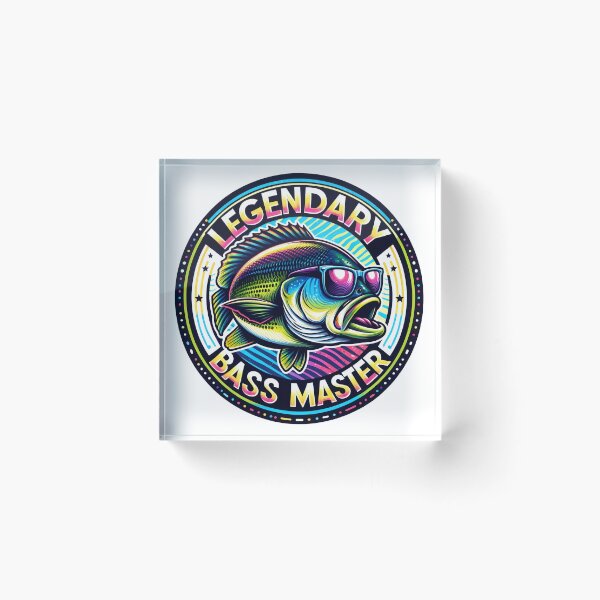 Item preview, Legendary Bass Master | Funny Fishing designed and sold by coca-art.