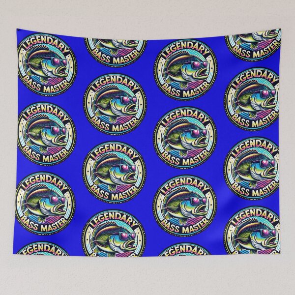 Item preview, Legendary Bass Master | Funny Fishing designed and sold by coca-art.
