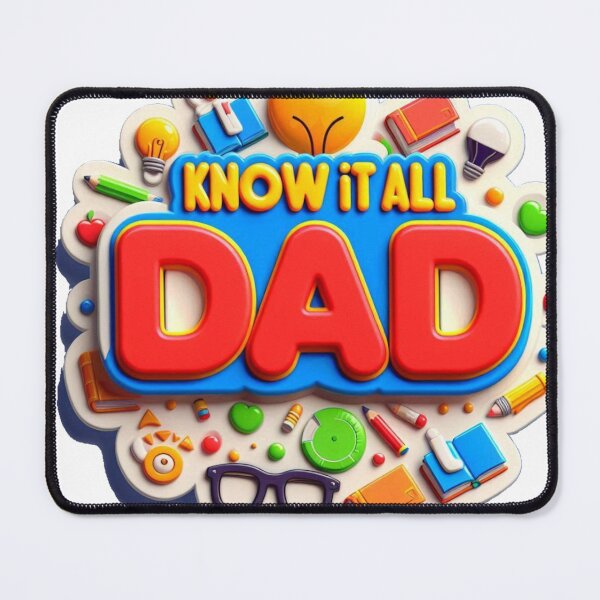 Item preview, Know it All Dad designed and sold by UnknownEnt.