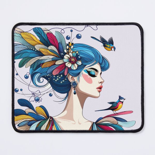 Item preview, Le Jardin fashion illustration designed and sold by coloursforkids.