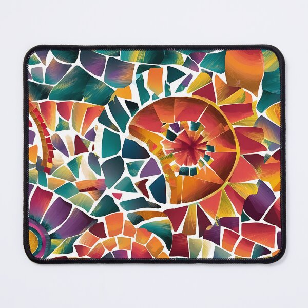 Artikelvorschau, Geometrisches Muster, bunte Mosaikfliesen, nahtloses Muster, Design, Malerei, 3D-Kunst entworfen und verkauft von Charlygood.