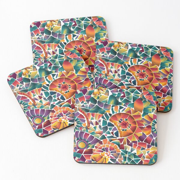 Item preview, Geometric Pattern Colorful Mosaic Tiles Seamless Pattern Design Painting 3D Art designed and sold by Charlygood.