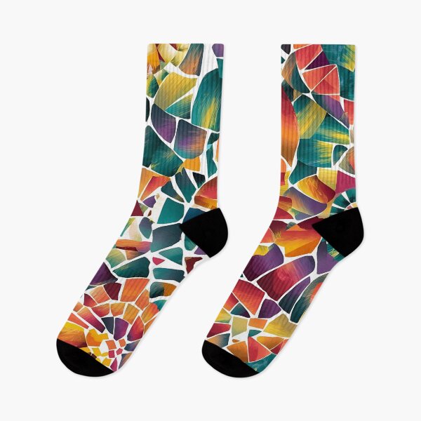 Artikelvorschau, Geometrisches Muster, bunte Mosaikfliesen, nahtloses Muster, Design, Malerei, 3D-Kunst entworfen und verkauft von Charlygood.