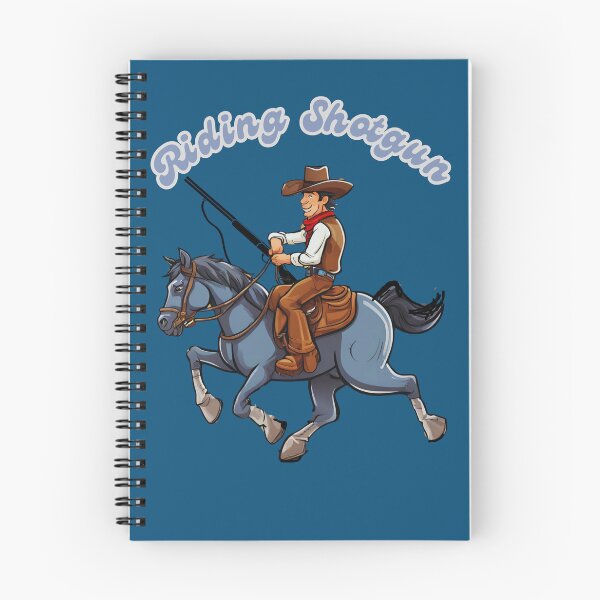 Item preview, Riding Shotgun (cartoon) designed and sold by Tripp Art Studio.