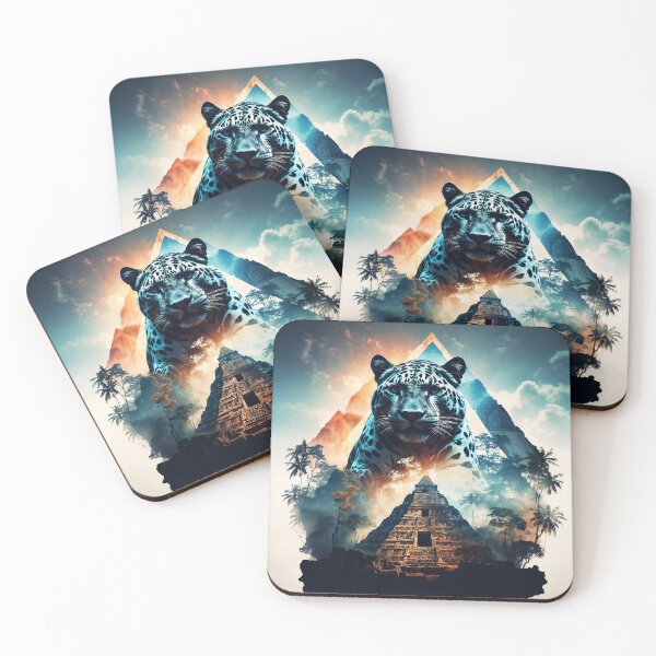 Item preview, Panther and Mayan piramide designed and sold by photoparadise22.