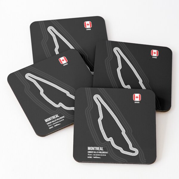 Aperçu de l'œuvre Piste de course canadienne (N&B) créée et vendue par Mariel  Toigo.