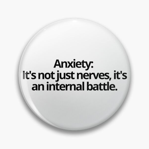Item preview, Anxiety: It's not just nerves designed and sold by MaluVillarreal.