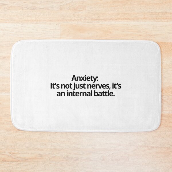 Item preview, Anxiety: It's not just nerves designed and sold by MaluVillarreal.
