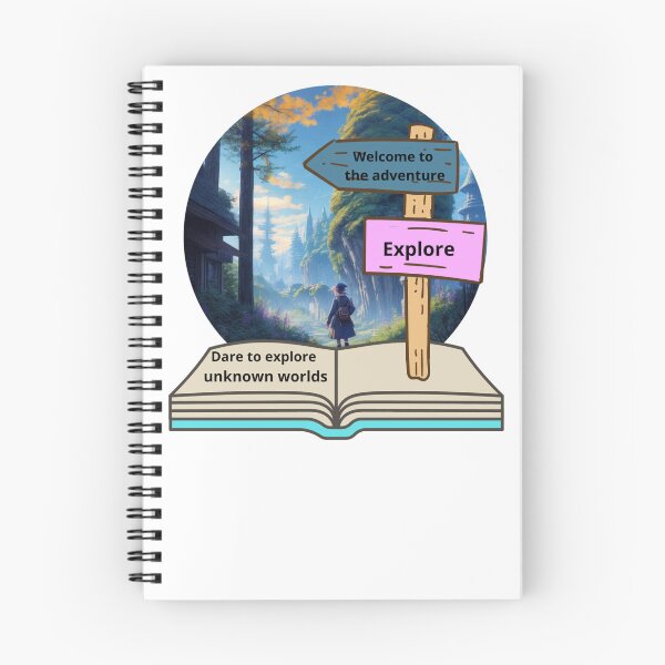 Item preview, Welcome to the Adventure: Infinite Journeys designed and sold by LiteraryPaws.